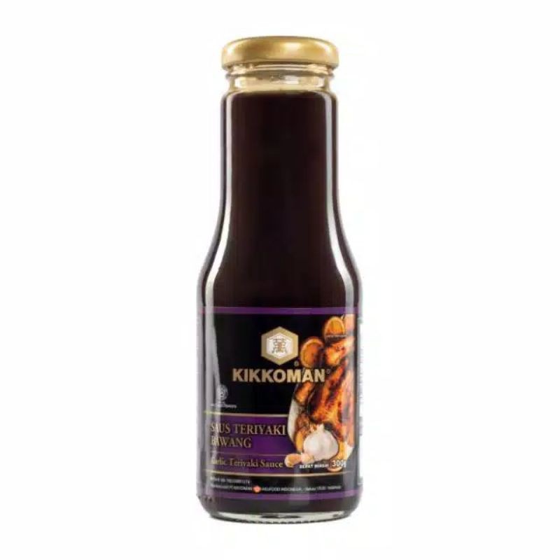 

Kikkoman Saus Teriyaki Bawang Halal Botol 300gr