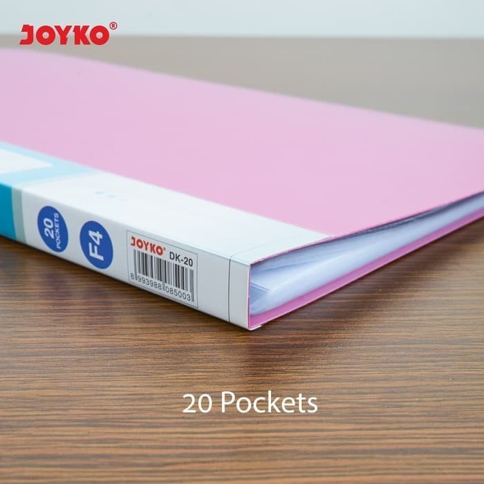 

Joyko Dokumen Keeper Clear Holder DK-20 F4 20 Sheet