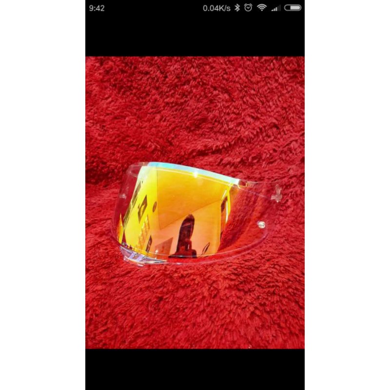 Visor AGV PNP untuk K1, K3, K5 Red Gold Rare