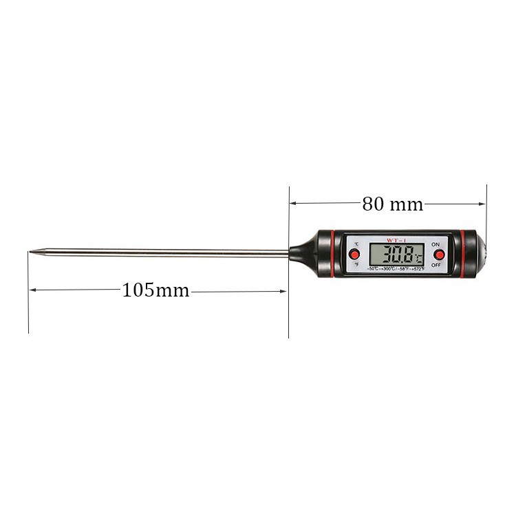 [GRAY.STORE178 ] Termometer Digital BBQ Kopi Susu Mainan / Thermometer food beverage- TPJR1