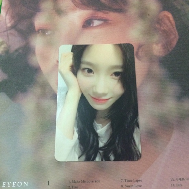 Taeyeon Photocard - My Voice Deluxe Edition