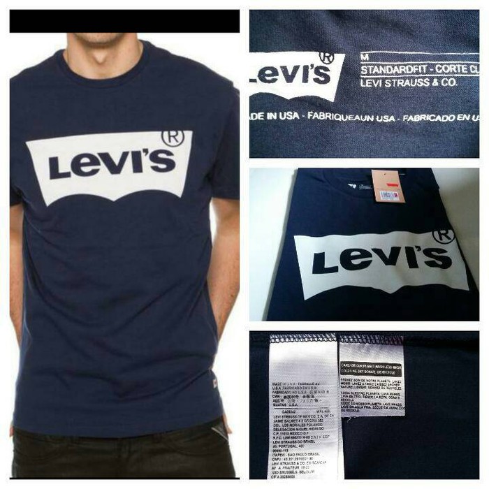 kaos levis original import