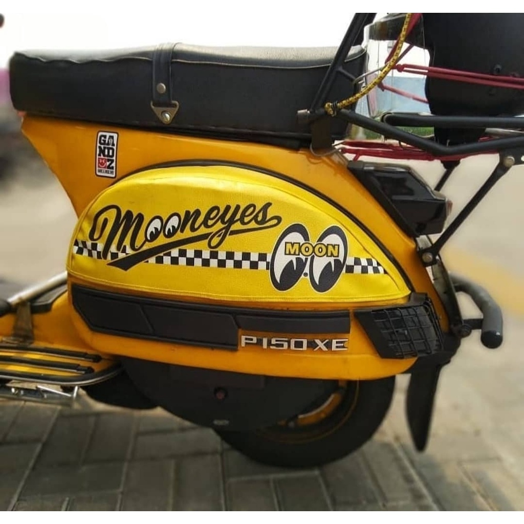 Sarung Tepong Vespa Costum Tipe  PX150,Excel,Ps strada anti air 100% Original