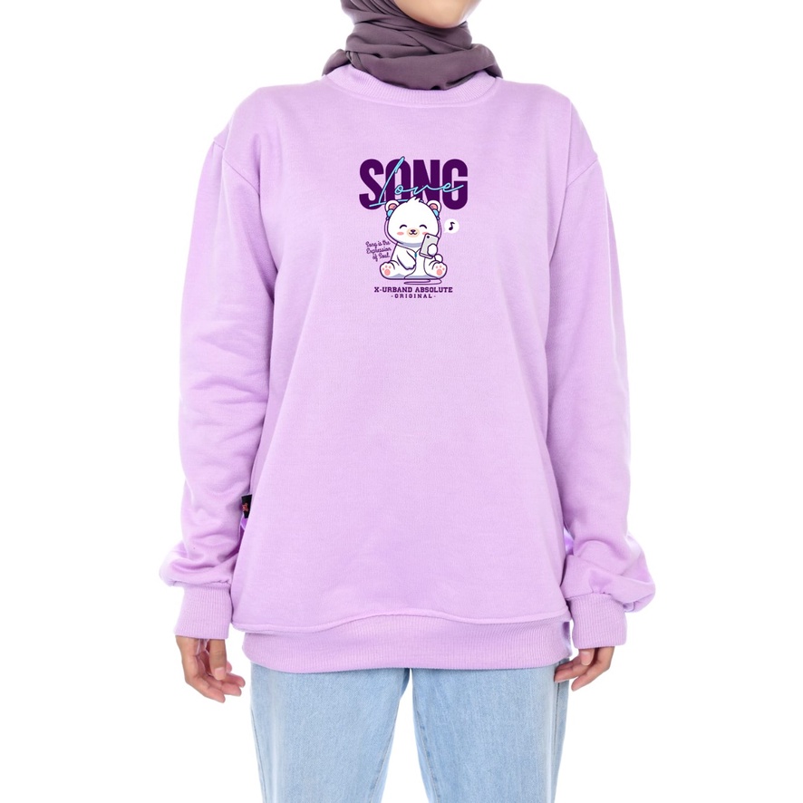 X Urband Absolute Crewneck Sweatshirt Song Lav A266