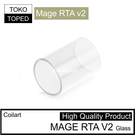 Coilart MAGE RTA V2 Replacement Glass | 3.5ml 24 kaca pengganti