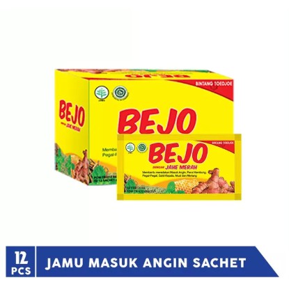 

Bintang Toedjoe Bejo Jahe Merah [12 Sachet]