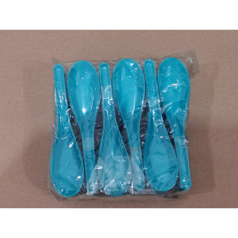 Sendok Bebek Plastik Hijau Tosca / Sendok Plastik Bebek / Sendok Plastik Makan / Sendok Ijo Tosca