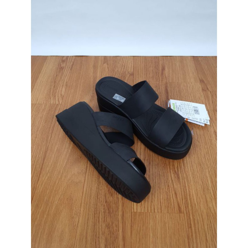 CROCS Literide BROOKLYN Wedges / Crocs Brooklyn / sandal Wanita Crocs / Sandal wedges Crocs wanita