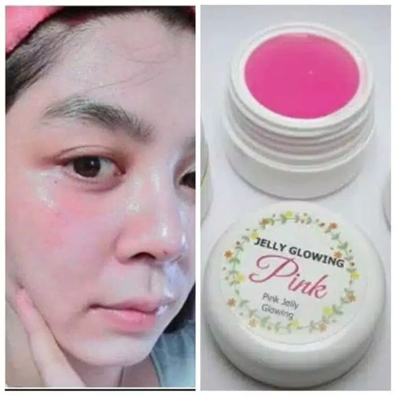 Jual Krim Penghilang Flek Hitam Jelly Glowing Pink | Shopee Indonesia