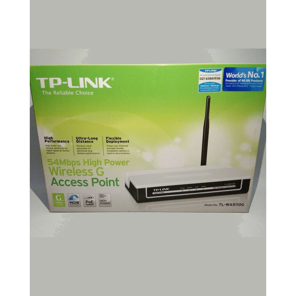 WIRELESS G ACCESS POINT TP-LINK TL-WA5110G