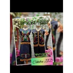 baju kalimantan timur dewasa dan anak
