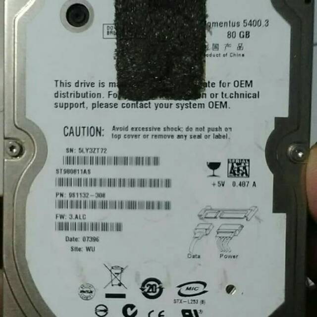 Hardisk Internal laptop