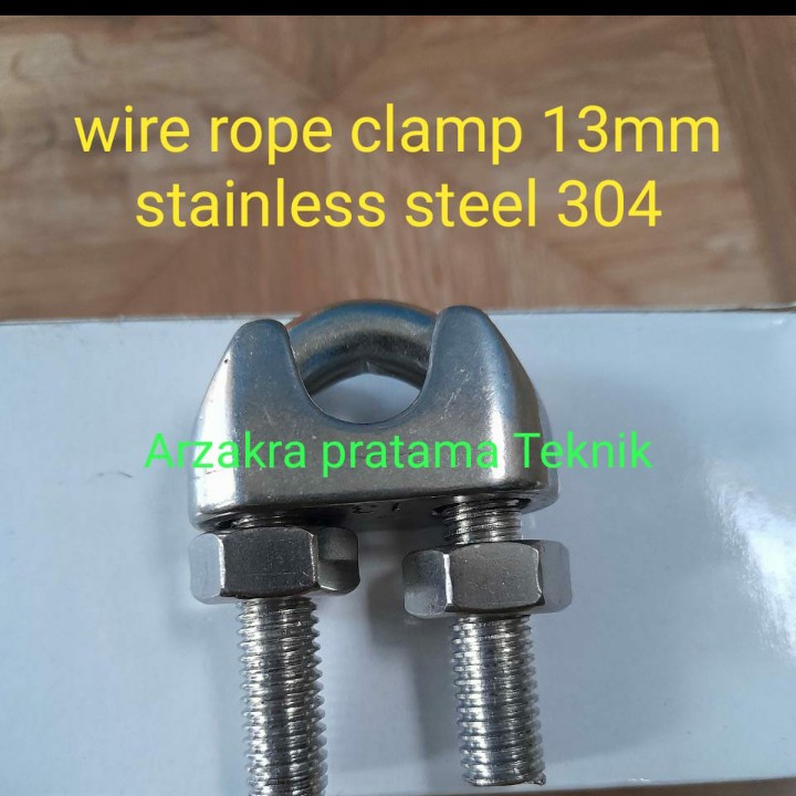 wire rope clip 13mm / wire rope clamp 13mm stainlees steel