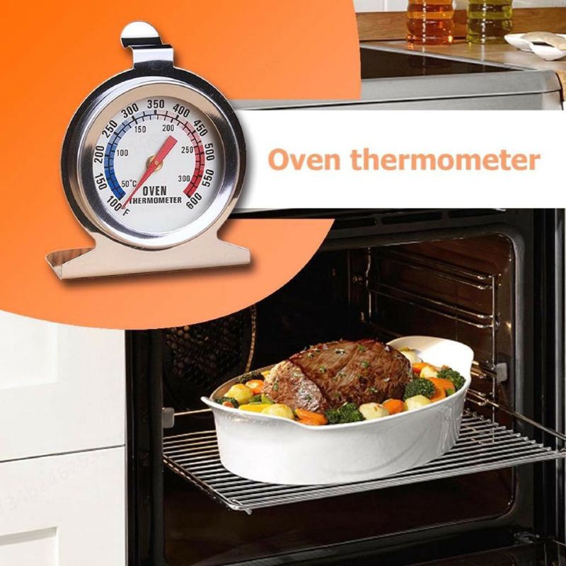 THERMOMETER OVEN DIAL 300C pengukur suhu oven tangkring alas adonan edible gold spuit paket dekorasi