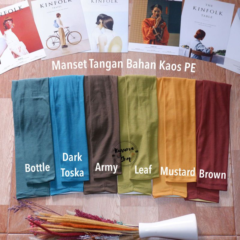 Manset Tangan Bahan Kaos Spandek PE