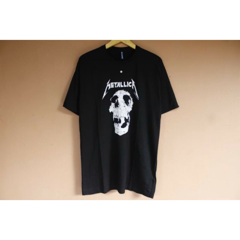 T-SHIRT METALLICA BLACK H&M ORIGINAL