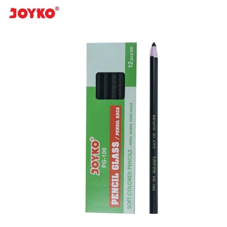 

JOYKO Pencil Glass/Pencil Kaca warna Hitam PG-100 (SATUAN)