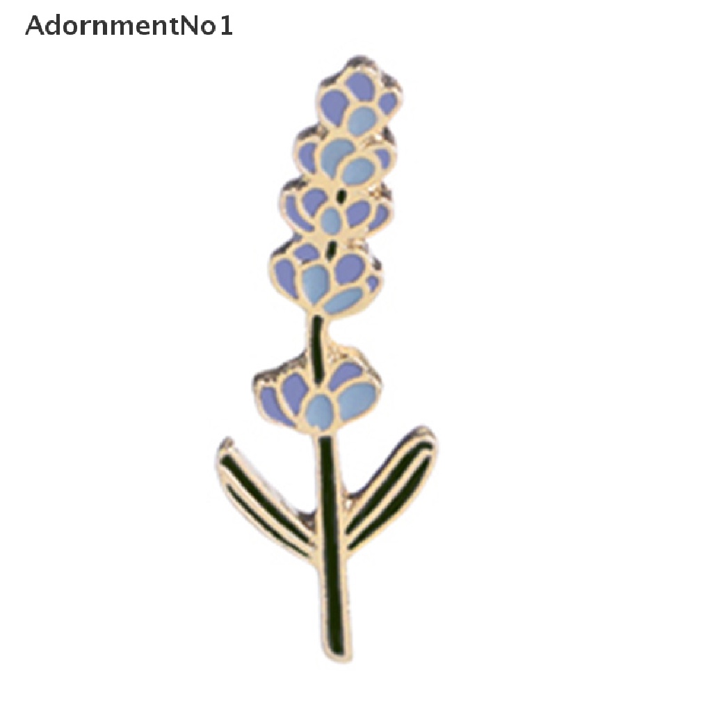 [AdornmentNo1] Lavender Love Enamel Collar Brooch Pin Wedding Bridesmaid Badge Brooch Jewelry  [new]