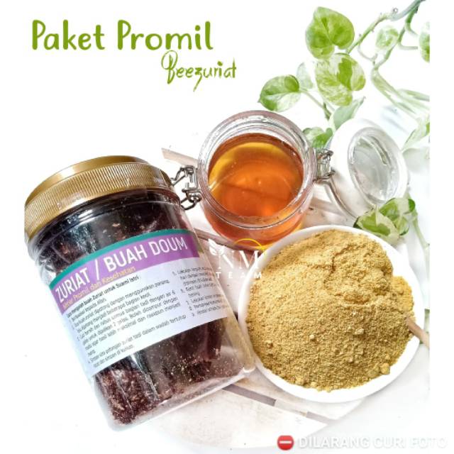 

Paket Promil Bee Zuriat (zuriat potong 270gr, madu super 370gr, beepollen alkautsar)