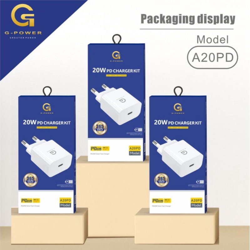 G-POWER CHARGER KIT 20W MODEL A20PD