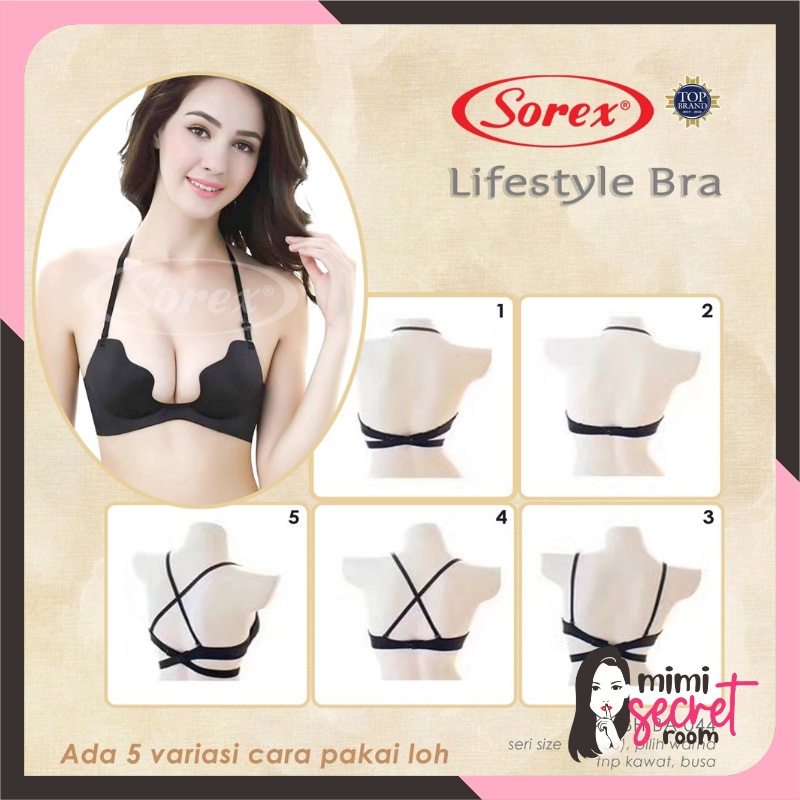 ❤ MIMI ❤ Bra BH Pesta Fashion 5 Variasi Seamless Sorex Ba 044 BA044 Tanpa Kawat