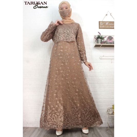 GAMIS TILE MUTIARA TERBARU//GAMIS TILE PESTA dan KONDANGAN