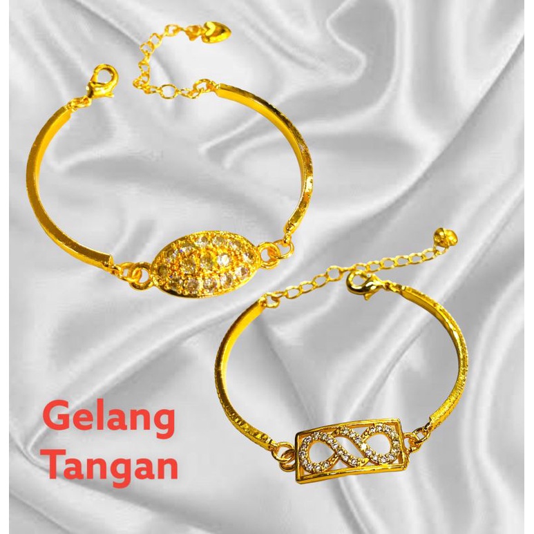 gelang tangan wanita gelang fashion wanita gelang xuping perhiasan pengganti emas