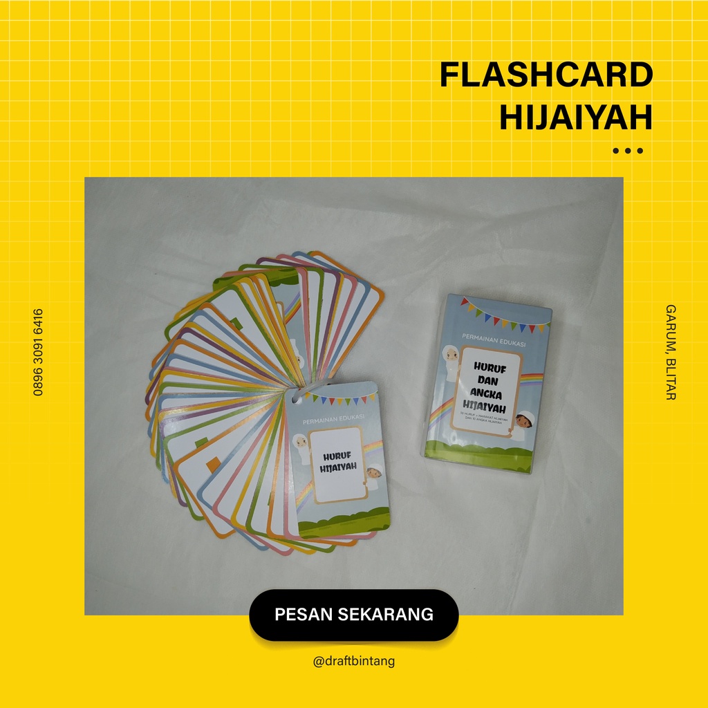

PERMAINAN EDUKASI ANAK : FLASHCARD HURUF HIJAIYAH (LENGKAP)