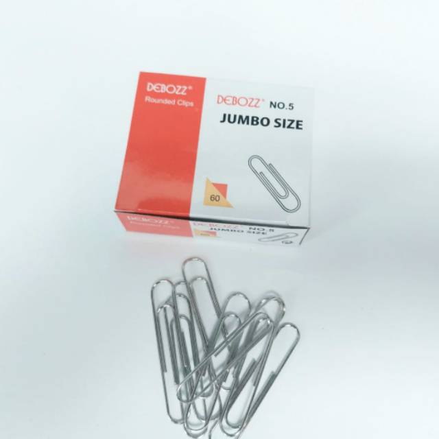 

Clip kertas no 5 jumbo merk debozz