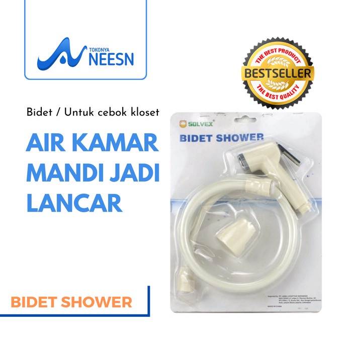 Shower Cebok Bidet jet shower murah semprotan closet kloset SOLVEX