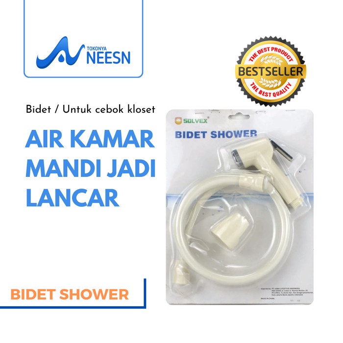 Shower Cebok Bidet jet shower murah semprotan closet kloset SOLVEX