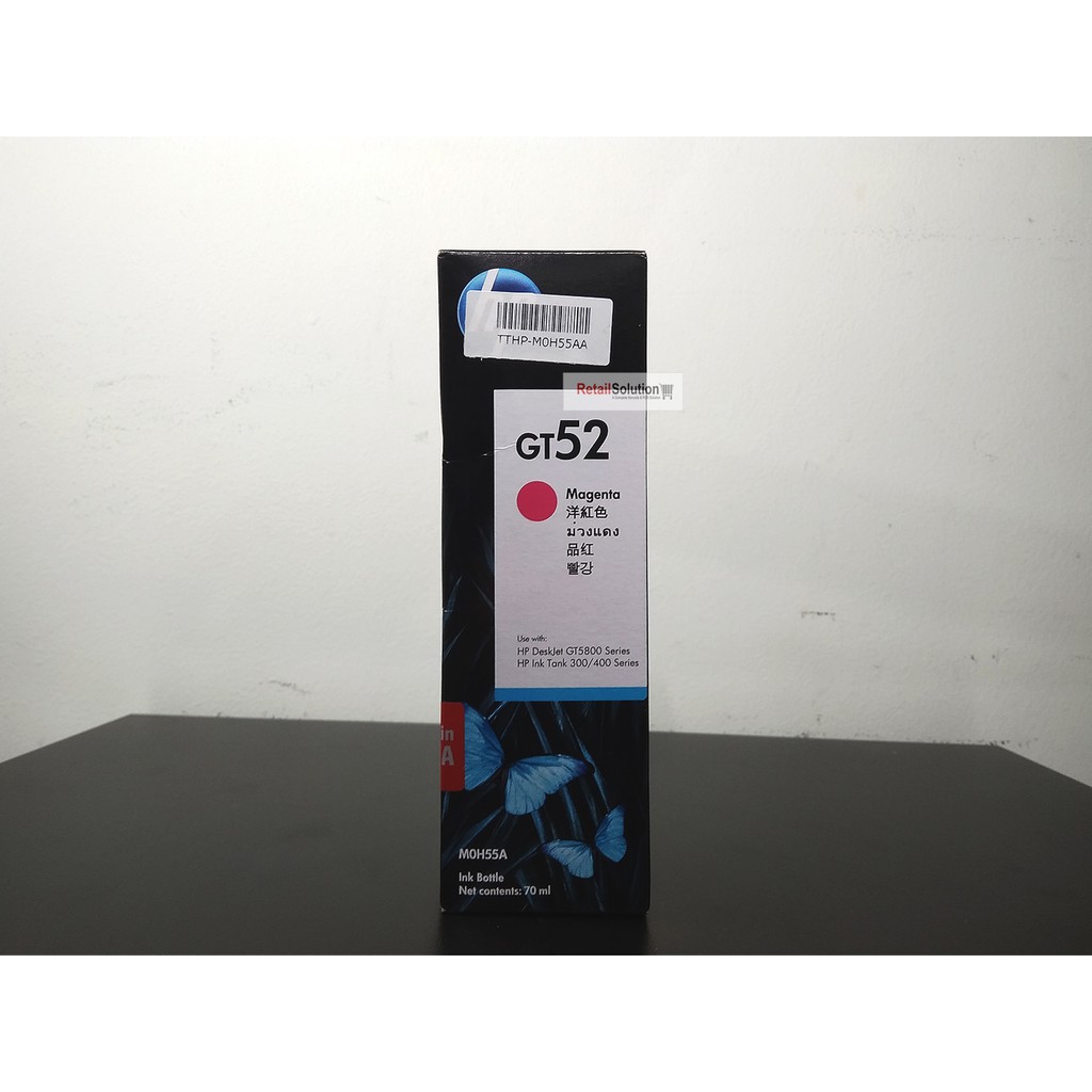 Tinta HP GT52 Magenta Original 70ml - Tinta HP GT5810 315 415 515 615