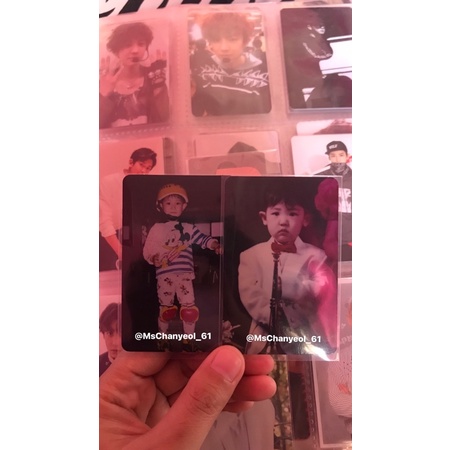 Photocard Official Birthday Party 2018 set Chanyeol