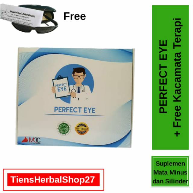 Original PERFECT EYE Obat Mata Minus Dan Silinder - Suplemen Mata Minus Dan Silinder -Original Exp