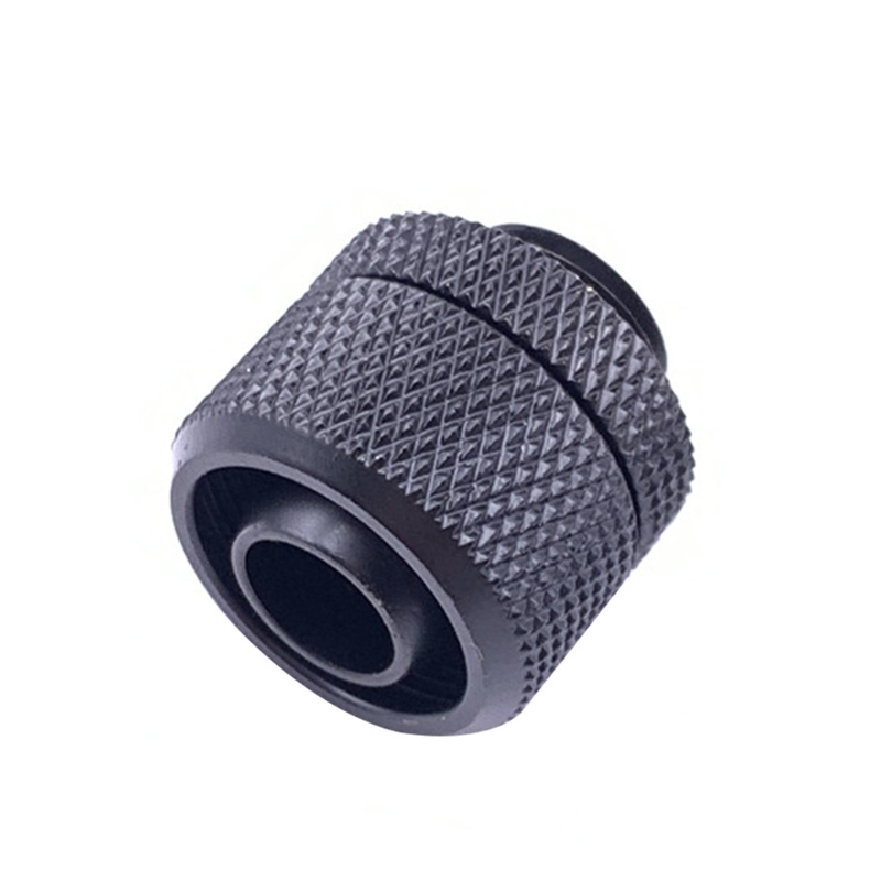 Bt Kuningan G1/4Benang Fitting Kompresi Tabung Lembut Untuk 10x13mm Soft Tube PC Konektor Menyegarkan Air 8buah