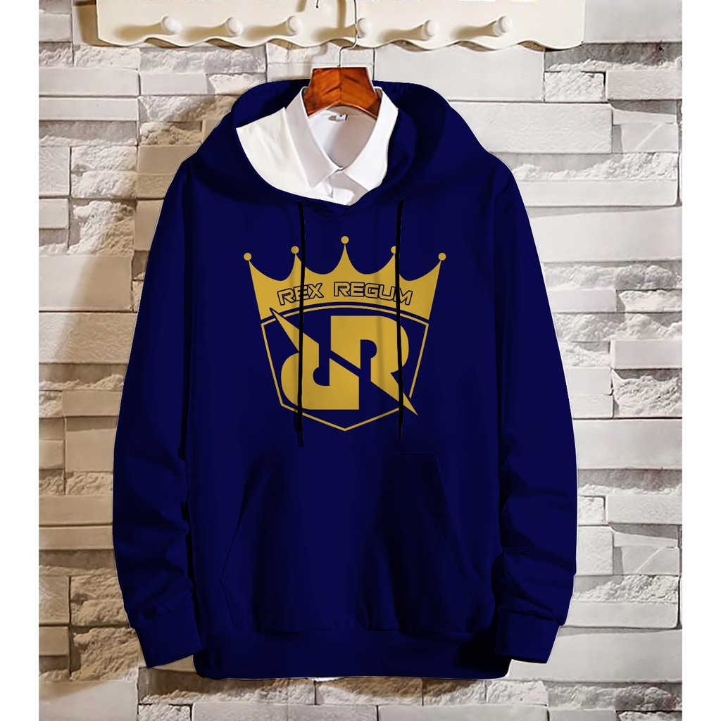 Hoodie Pria / Hodie Pria  / Jaket Pria / Sweater Hoodie RRQ (Rex Regum Qeon) Bahan Fleece UK L-XL