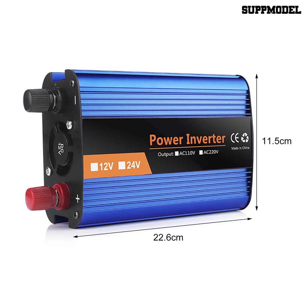 Adapter Power Transformer Mobil 1200W 12 / 24 / 36 / 48 / 60V to 220V