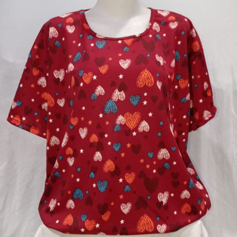 VINAYA FASHIONKAOS ATASAN WANITA SIZE JUMBO 3XL Shopee