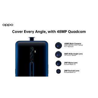 Jual nfc Bagus OPPO Reno2 Z ram 8 256 gb 100% Original Baru Oppo HP