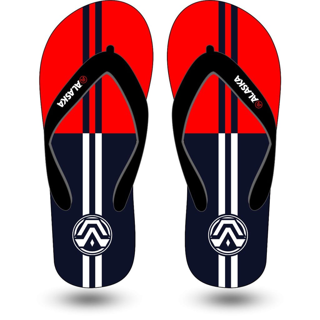 NEW ARRIVAL Sandal Jepit Pria Dewasa Merk ALASKA ITX Red Black Sendal pria terbaru termurah