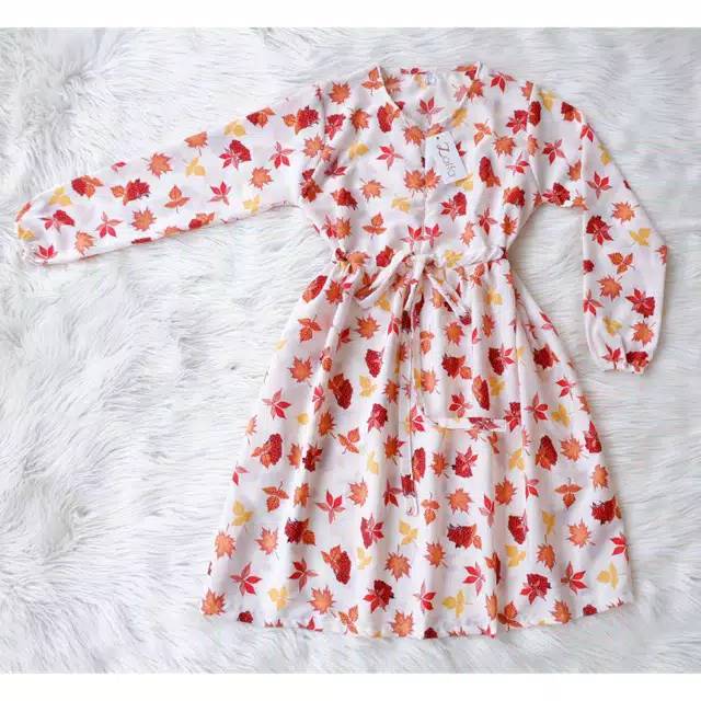 TUNIK FLORA BY ZALFA | FLORA TUNIC | TUNIK MAPLE