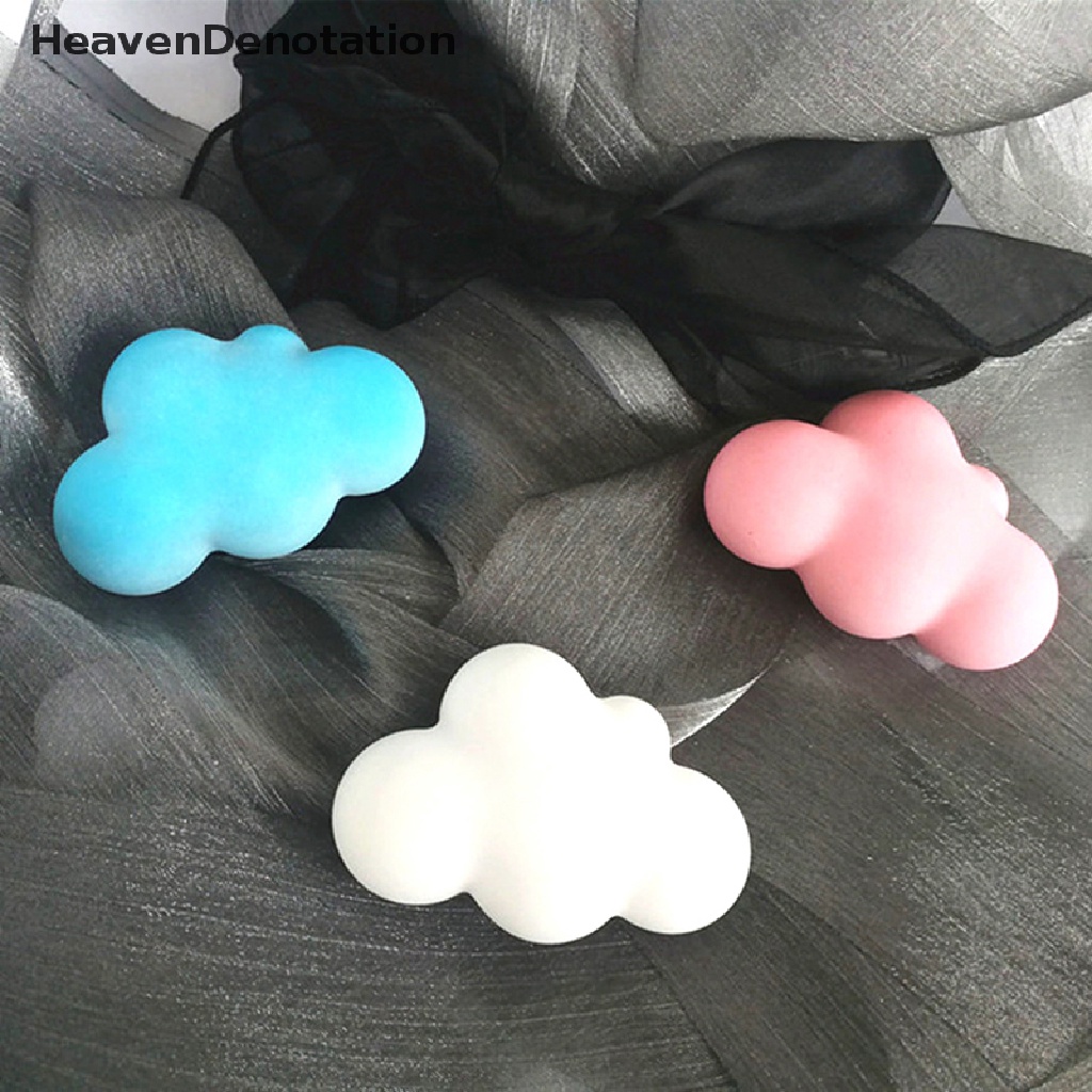 [HeavenDenotation] 3D Cloud Shape Chocolate Silicone Mold Mousse Fondant Cube Pudding Candy Mold