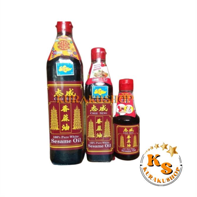 

chee seng sesame oil minyak wijen chee seng 375 ml