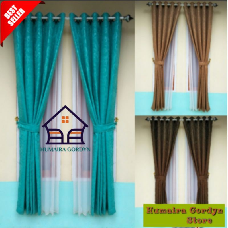 GORDEN PINTU GORDEN JENDELA MINIMALIS MOTIP EMBOS POLKADOT SMOKRING