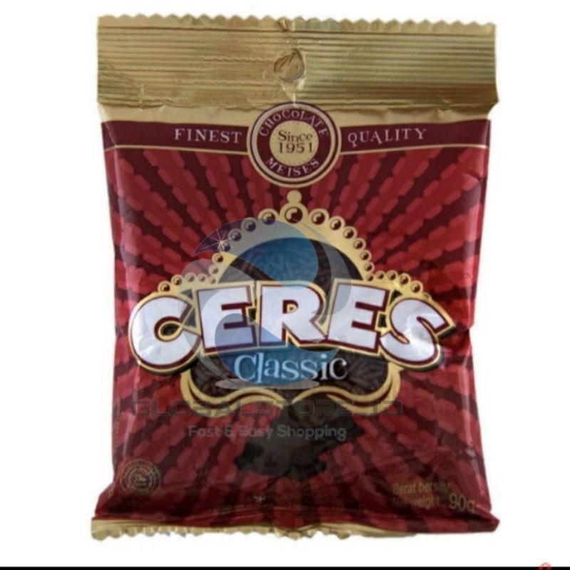 ceres classic cokelat meses 90gr