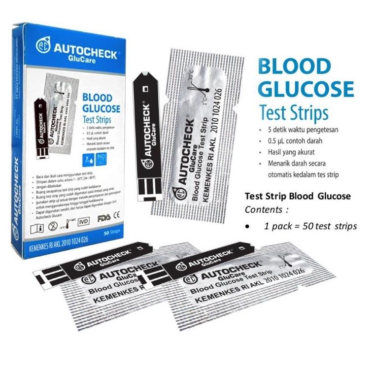 ♬ AUTOCHECK GLUCARE / GLUCARE / Autocheck GLUCARE STRIP / Strip Autocheck GLUCARE Glucose / Strip Au