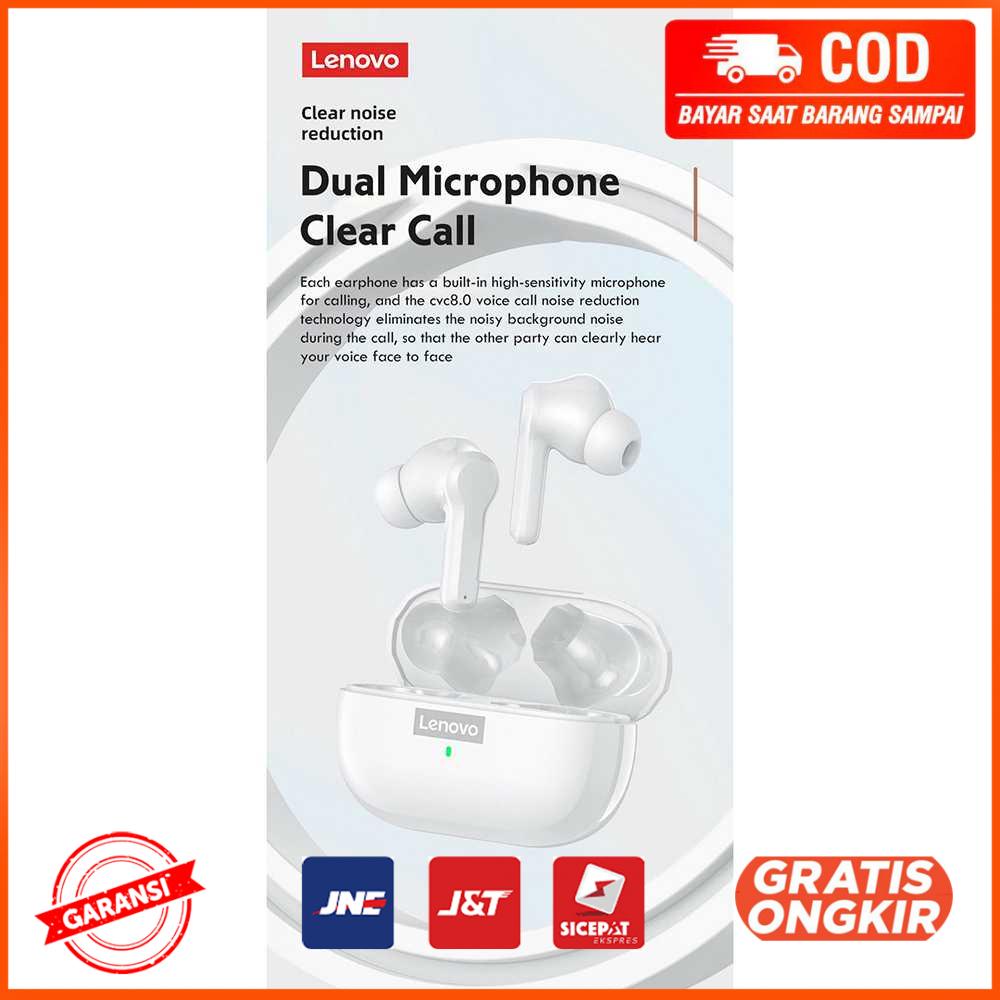 Lenovo Think Plus TWS Earphone Bluetooth 5.0 with Charging Dock