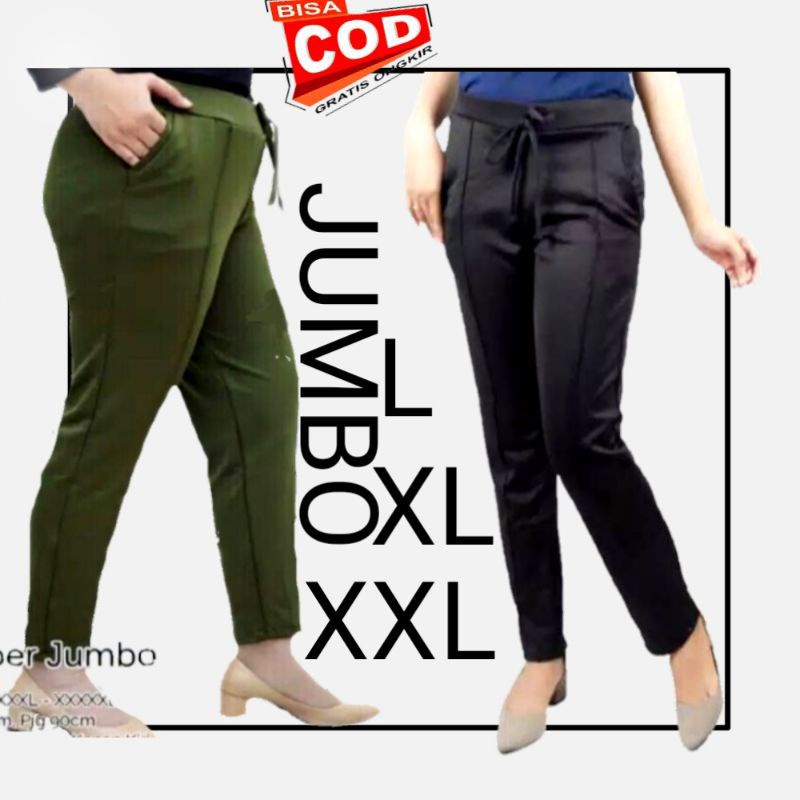 Celana Scuba Wanita Jumbo / Celana Scuba Jumbo / Celana wanita Jumbo / Celana Scuba Wanita / Celana Wanita / Celana Panjang Wanita