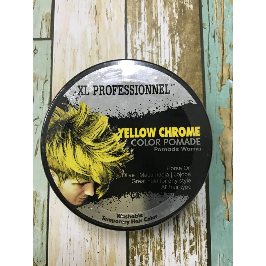XL Professionnel Color Pomade Yellow Chrome 70gr