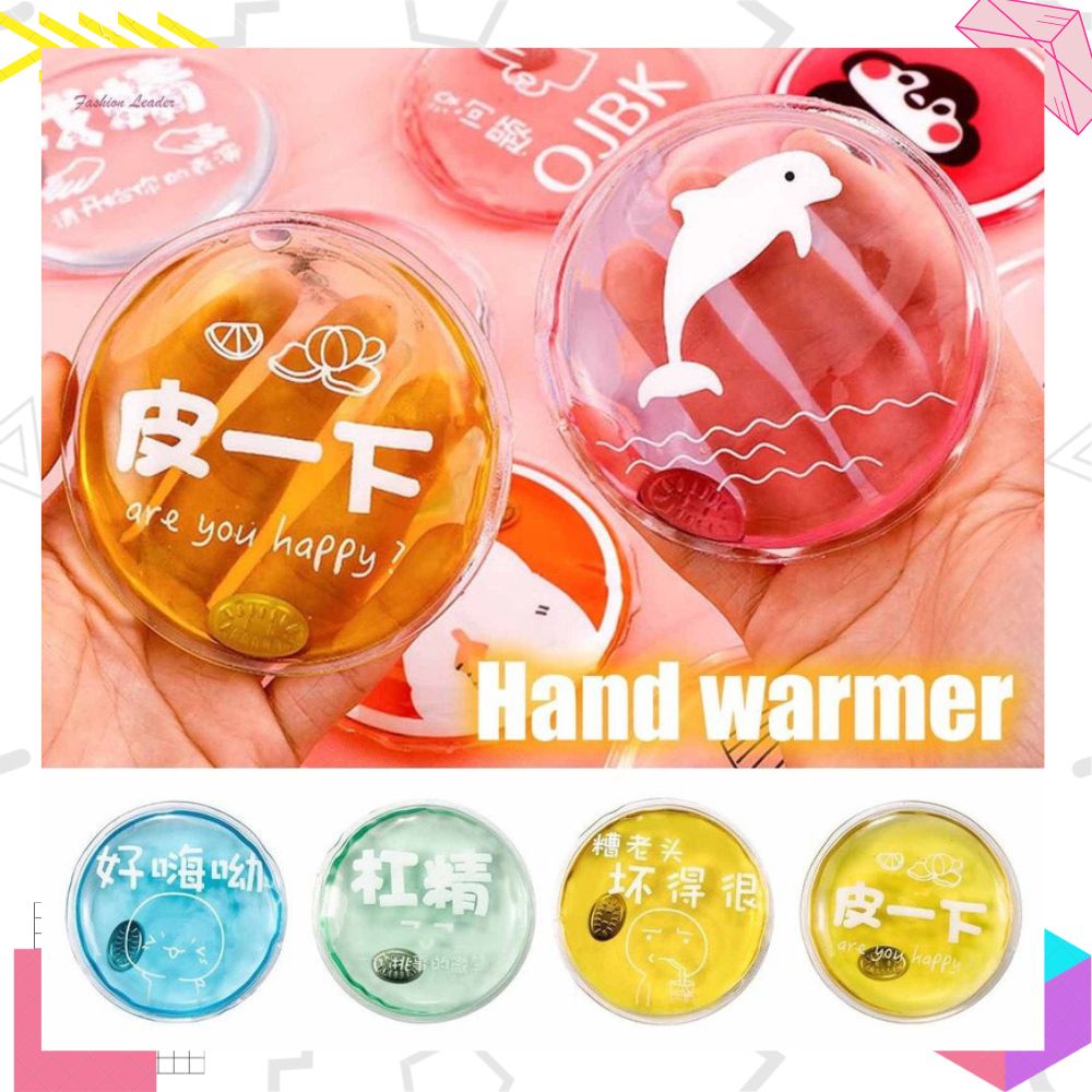 LEXJAKARTA  Gel Penghangat Tangan Kompres Hand Warmer / Gel Penghangat Karakter 1 PCS / Gel Penghangat Mini